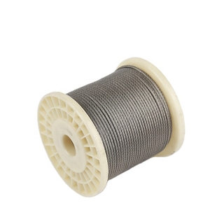 7x19 304 316 2.5mm Stainless Steel Wire Rope