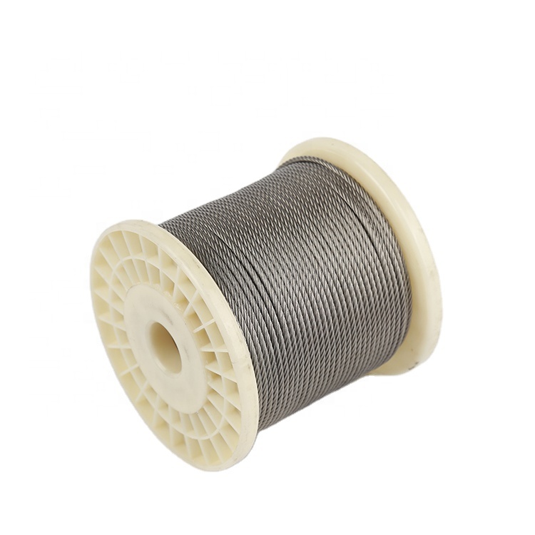 7x19 304 316 4.5mm Stainless Steel Wire Rope