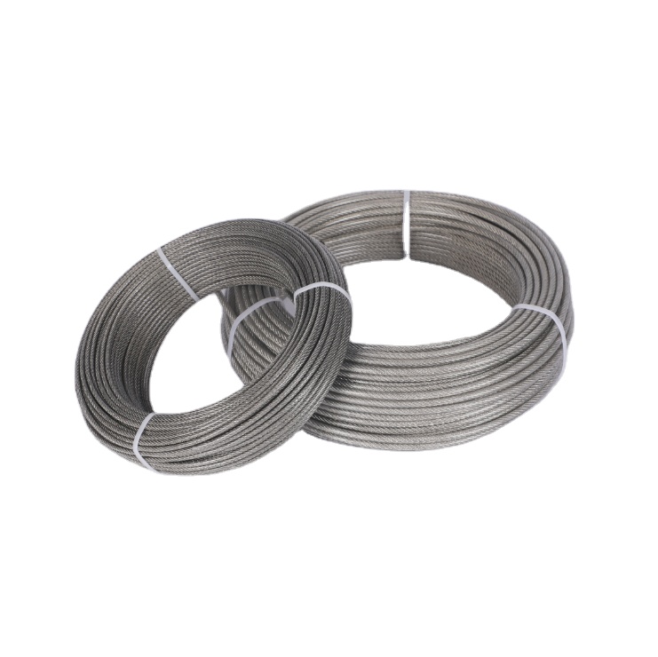 7x19 304 316 4.0mm Stainless Steel Wire Rope